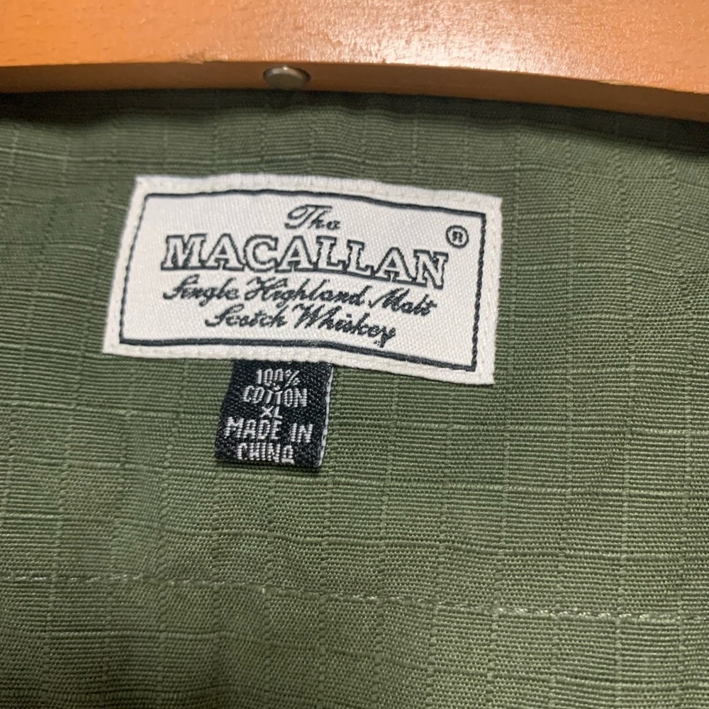 McCallan Scotch Whisky Green Fishing 🎣 Vest Size XL​ - Picture 3 of 5